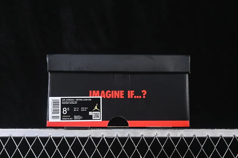 All categories Air Jordan Jordan series basketball shoes Air Jordan 1 Low G version pure original Air Jordan 1 Low "Banned" AJ1 Joe 1 black and red banned XX low-top cultural casual sneakers IW6276-001